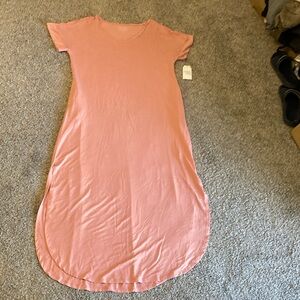 New Time & True Pink Casual Maxi Dress